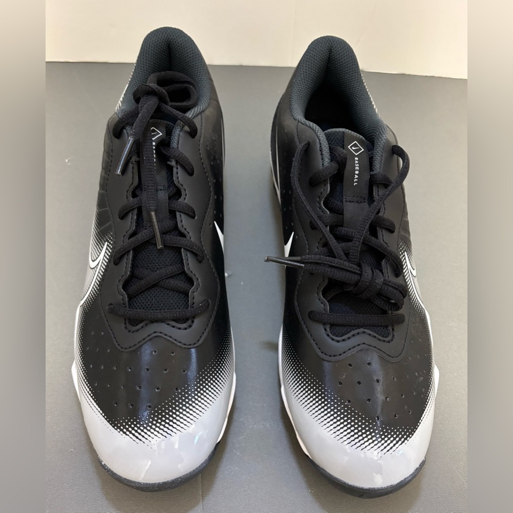 Nike Alpha Huarache 4 Keystone Black White Grey Men's Baseball Cleats sz New - Picture 6 of 6
